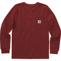 Carhartt Boy's Henley Pocket Long-Sleeve Shirt