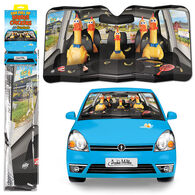 Archie McPhee Car Full of Rubber Chickens Auto Sunshade