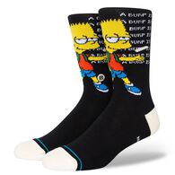 Stance Men's Simpsons X Stance Crew Sock
