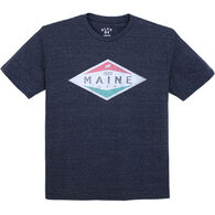 Lakeshirts Men's Blue 84 Walk Moose Short-Sleeve T-Shirt