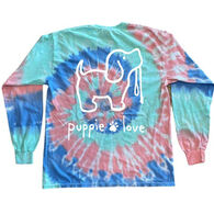 Puppie Love Youth Taffy Tie Dye Pup Long-Sleeve T-Shirt