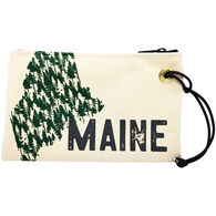 Rogue Life Maine Pine State Zipper Pouch Wristlet