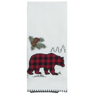 Kay Dee Designs Woodland Bear Embroidered Applique Tea Towel