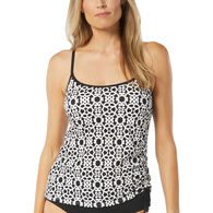 Beach House - Gabar - Swimwear Anywhere Women's Bridget Shirred Side Underwire Textured Tankini Swimsuit Top