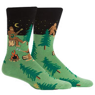 Sock It To Me Men's Sasquatch Camp Out Crew Sock