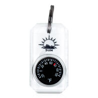 Sun MiniThermometer Zipper Pull Dial Thermometer