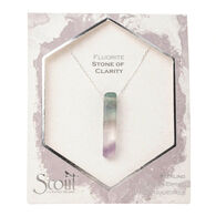Scout Curated Wears Women's Stone Point Necklace - Fluorite/Stone of Clarity