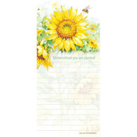 Pumpernickel Press Sunflower Field Magnetic List Notepad