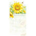 Pumpernickel Press Sunflower Field Magnetic List Notepad