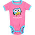 Lazy One Infant Girls Owl Yours Pink Creeper