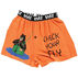 Lazy One Mens Check Your Fly Bear Comical Boxer Short