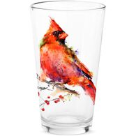 DEMDACO Dean Crouser Cardinal Pint Glass