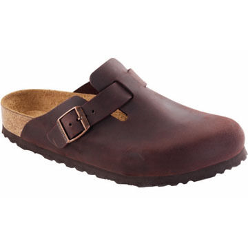 Birkenstock Mens & Womens Boston Soft Footbed Oiled Leather Clog