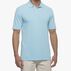 johnnie-O Mens Duncan Washed Garment-Dyed Pique 2-Button Polo Short-Sleeve Shirt