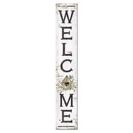 My Word! Welcome - Birdhouse Porch Board