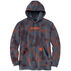 Carhartt Mens Loose Fit Midweight Camo Logo Graphic Hoodie