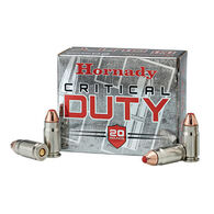 Hornady Critical Duty 357 Sig 135 Grain FlexLock Handgun Ammo (20)