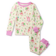 Hatley Toddler Girl's Forest Fairies Long-Sleeve Pajama Set, 2-Piece