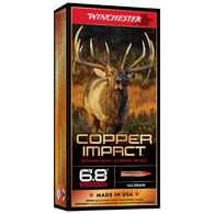 Winchester Copper Impact 6.8 Western 162 Grain Lead-Free Ammo (20)