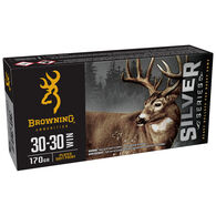 Browning Silver Series 30-30 Winchester 170 Grain Plated SP Rifle Ammo (20)