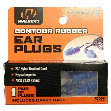 Walkers Contour Rubber Ear Plug