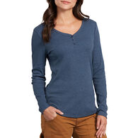 Dickies Women's Henley Long-Sleeve Shirt