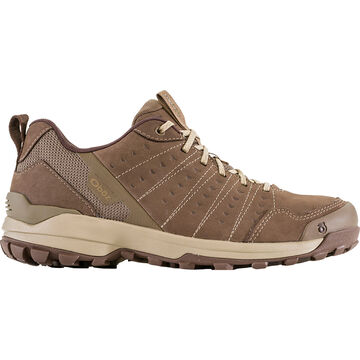 Oboz Mens Sypes Low Leather Waterproof Hiking Shoe