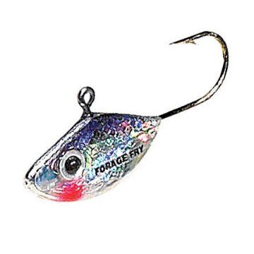 Size 8 Silver Shiner /& Glow Perch 2 Northland Tackle  FORAGE MINNOW® FRY