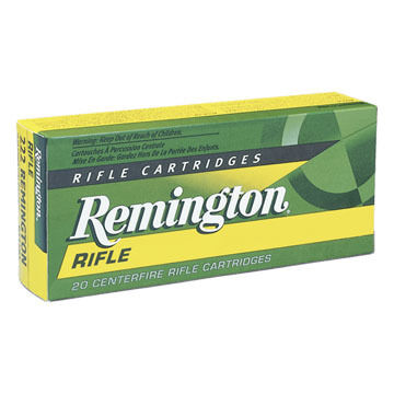 Remington Rifle 22-250 Remington 55 Grain PSP Rifle Ammo (20)