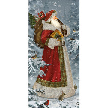 LPG Greetings Old Fashioned Santa Boxed Christmas Cards