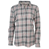Purnell Women's Plaid Flannel Long-Sleeve Shirt