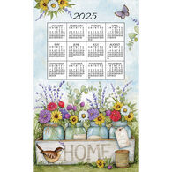 Kay Dee Designs 2025 Home Floral Calendar Towel