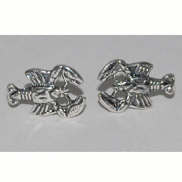 Semaki & Bird, Ltd. Womens Sterling Silver Lobster Earring