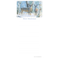 Pumpernickel Press Winter's Beauty Magnetic List Notepad