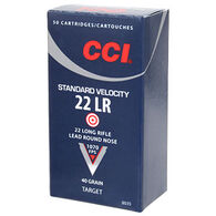 CCI Standard Velocity 22 LR 40 Grain LRN Ammo (50)