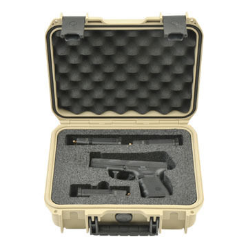 SKB iSeries 1209 Custom Waterproof Single Pistol Case