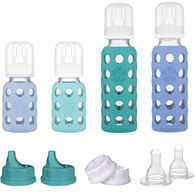 Lifefactory Baby Bundle Baby Bottle Mixed Starter Set