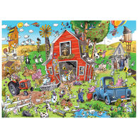 Outset Media Jigsaw Puzzle - Doodletown: Farmyard Folly