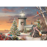 LPG Greetings Christmas Lighthouse Boxed Christmas Cards