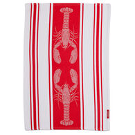 Stonewall Kitchen Jacquard Stripe Lobster Tea Towel