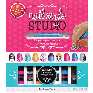 Klutz Nail Style Studio Book Kit by Eva Steele-Saccio