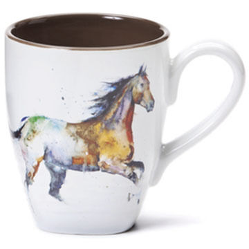 DEMDACO Running Horse Mug