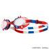 TYR Swimple Spikes Tie-Dye Kids Swim Goggle