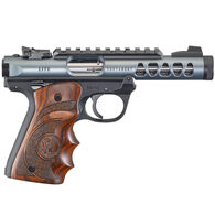 Ruger Mark IV 22/45 Lite Diamond Gray Anodized Target Laminate 22 LR 4.4" 10-Round Pistol w/ 2 Magazines