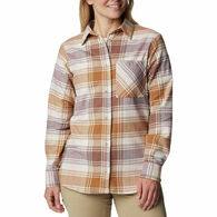 Columbia Women's Calico Basin Flannel Long-Sleeve Shirt