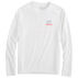 Southern Tide Mens Distressed Wood Flag Performance Long-Sleeve T-Shirt