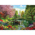 White Mountain Jigsaw Puzzle - Forest Lake