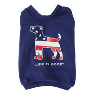 Life is Good Americana Dog T-Shirt