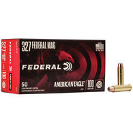 Federal American Eagle 327 Federal Magnum 100 Grain Jacketed SP Handgun Ammo (50)