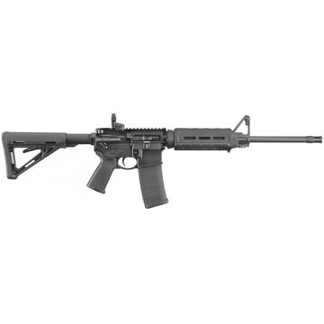 Ruger AR-556 Collapsible Stock Magpul MOE M-LOK Handguard 5.56 NATO 16.1 30-Round Rifle